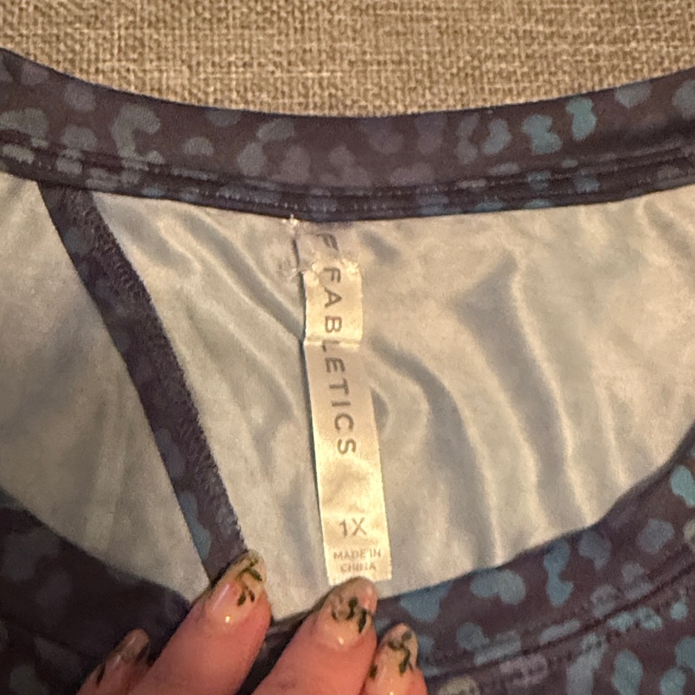 Fabletics Multicolor Patterned Tank Top - image 2